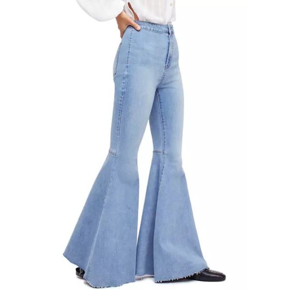 Hammer Jeans Jeans 39 Hammer Jeans La High Waisted Bell Bottoms